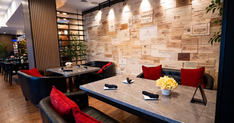Restaurant interior, dining area
