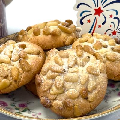 Pignoli (Pine Nuts) Cookies.