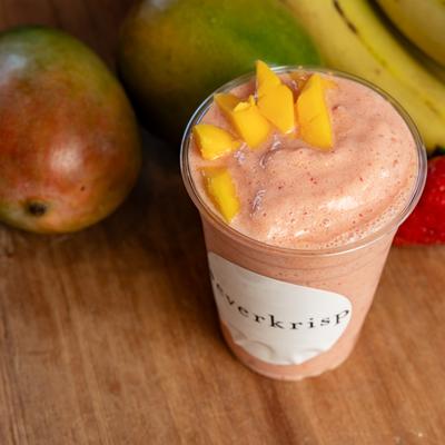 Strawberry Mango Smoothie.