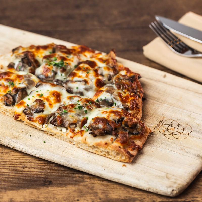 Wild Mushrooms Truffle Pinza photo