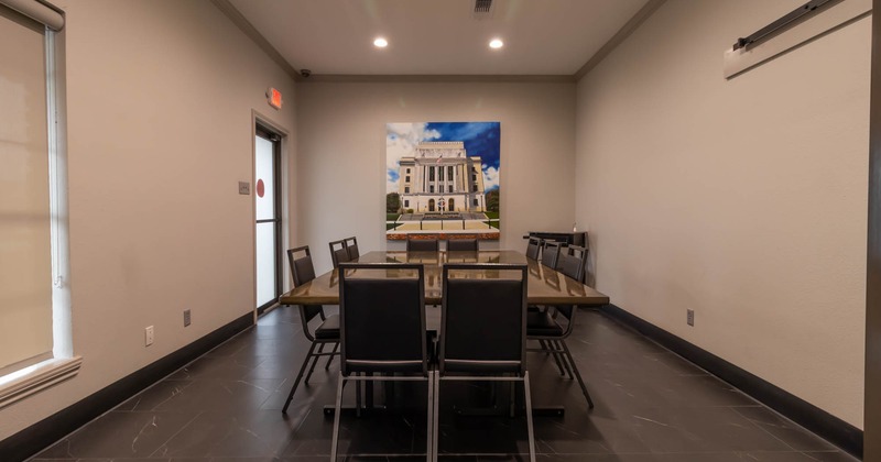 Interior seating area