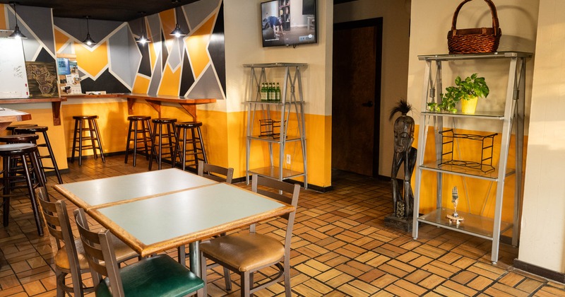 Interior dining area