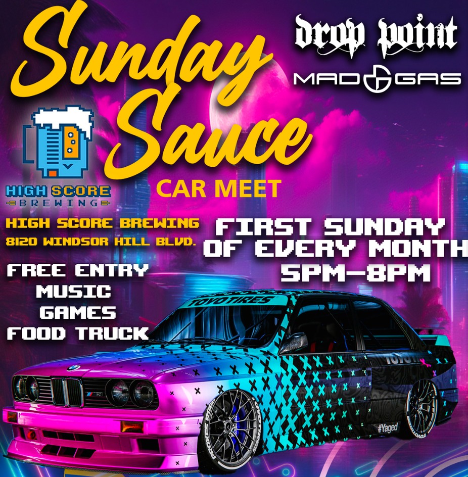 Sunday Sauce Car Meet event photo