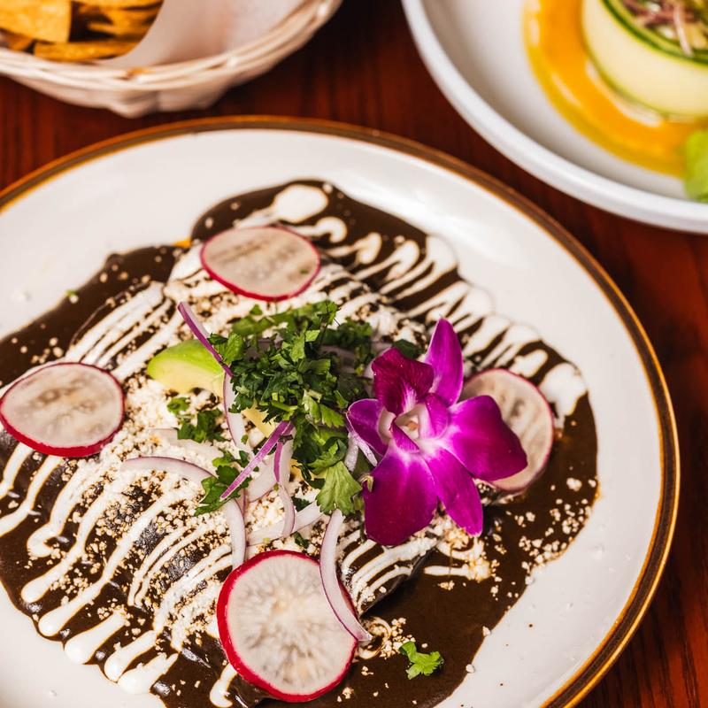 menu item 12 of 17, Enchiladas De Mole