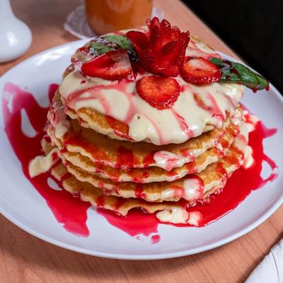 Strawberry Pancakes.
