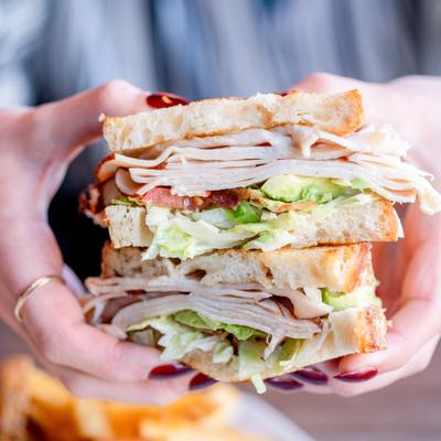 Avocado Turkey Club.