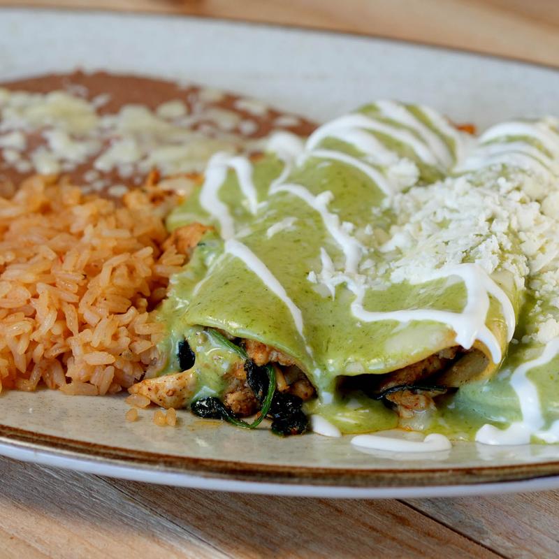 Enchiladas Espinaca photo