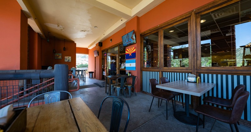 Exterior, patio, different angle