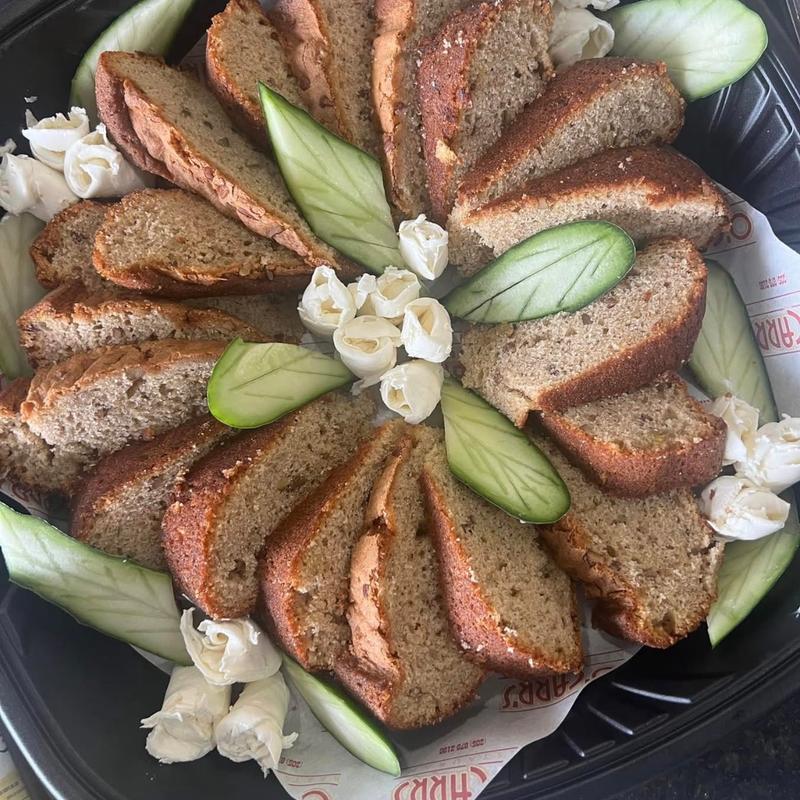 Banana Nutbread platter for 10-12 photo