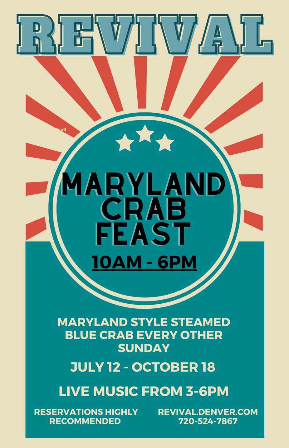 Maryland Blue Crab Sundays! event photo