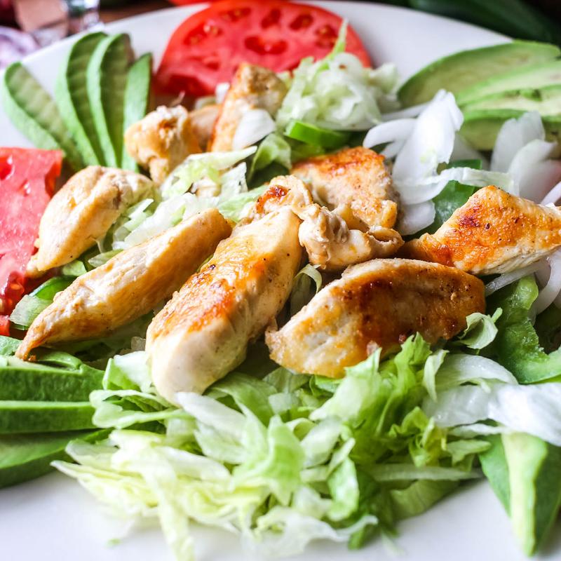 Grilled Chicken Avocado Salad photo