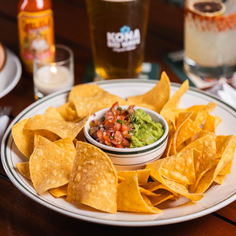 menu item 15 of 15, Guac & Chips