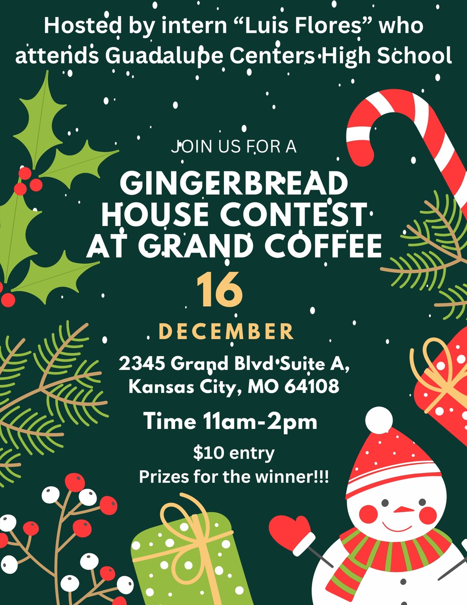 Unleash Your Holiday Creativity at Our Gingerbread House Competition! event photo