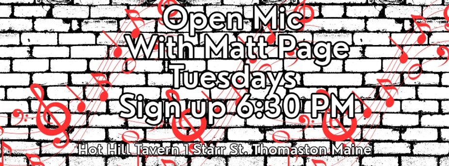 Open mic with Matt Page event photo