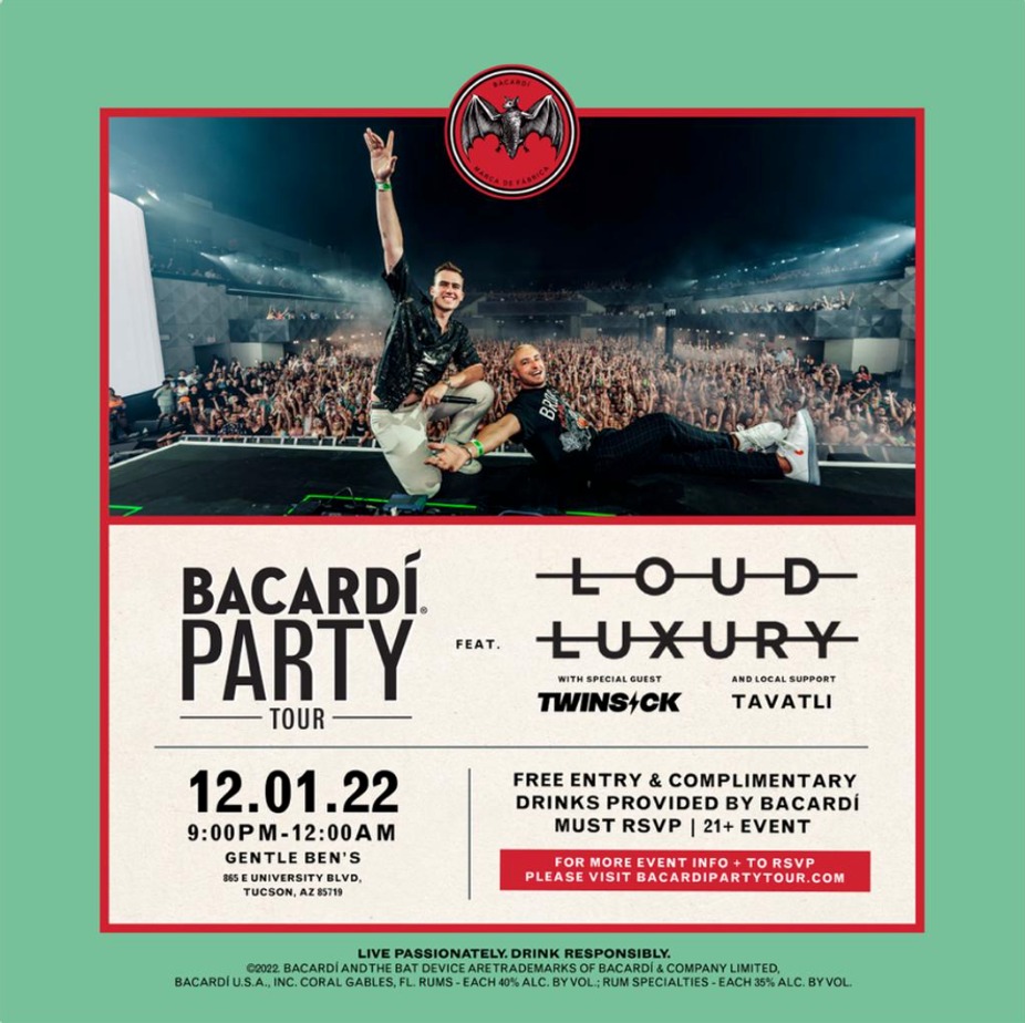 Bacardi Party Tour presents LOUD LUXURY event photo