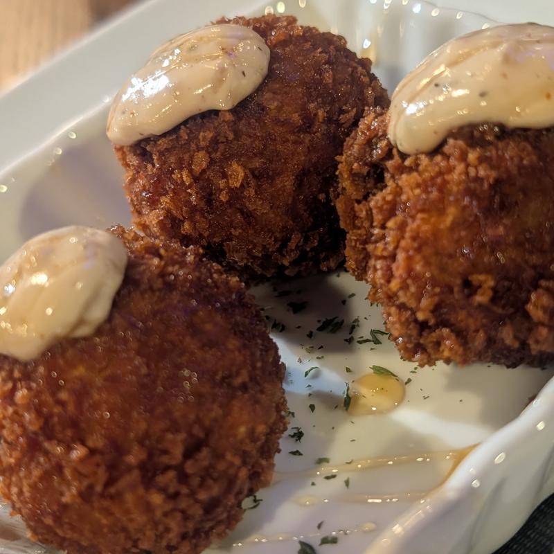 Smoked Gouda + Shallot Arancini photo