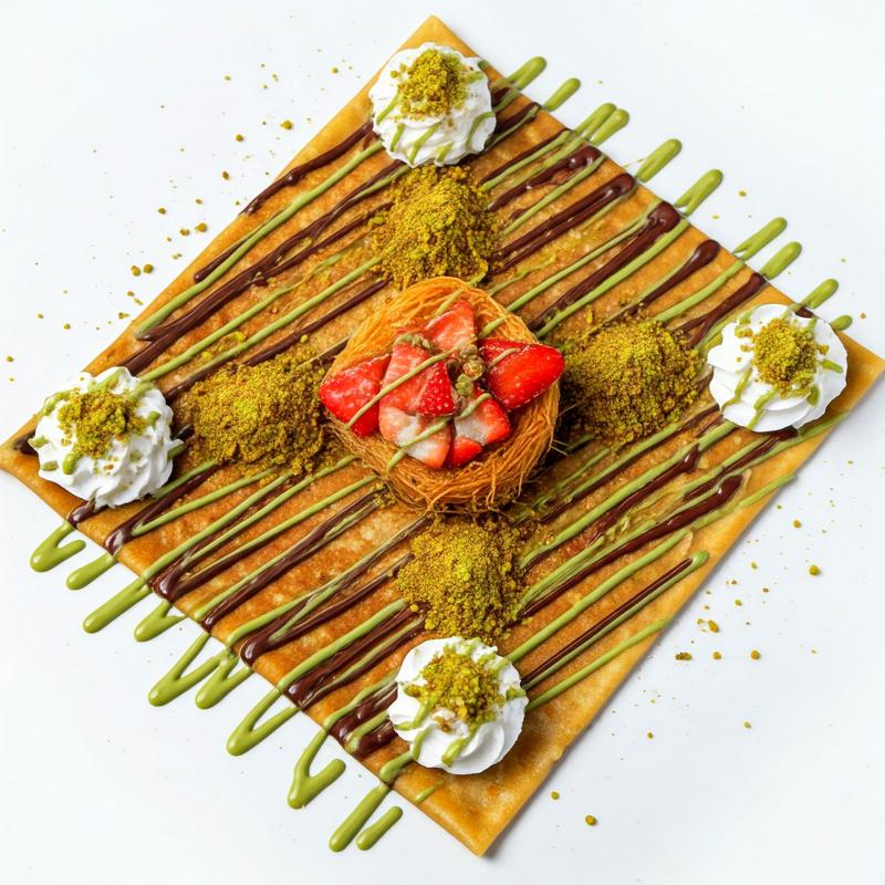 Dubai Chocolate Crepe photo