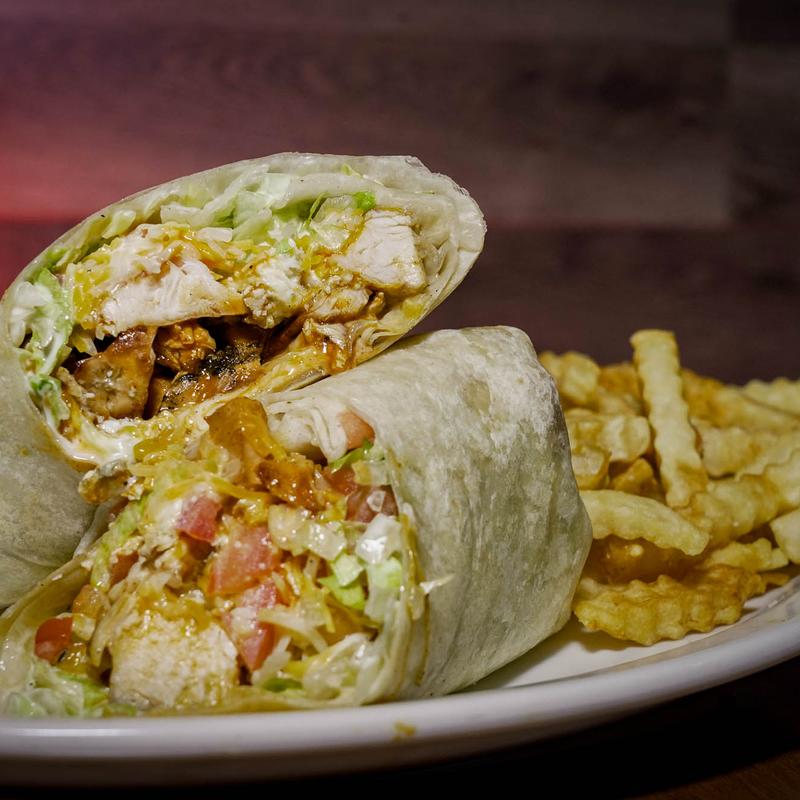 menu item 7 of 8, Buffalo Chicken Wrap
