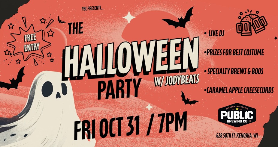 THE HALLOWEEN PARTY @ PUBLIC BREWING CO. event photo