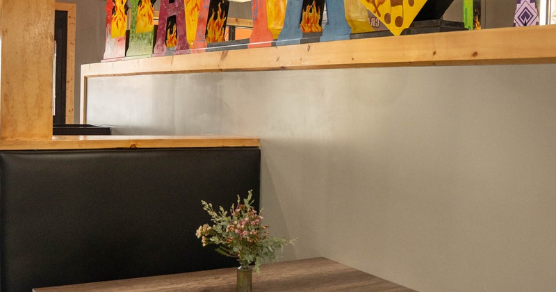 Interior seating space