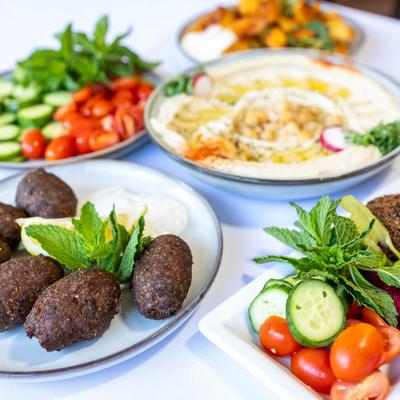 Various food on the table