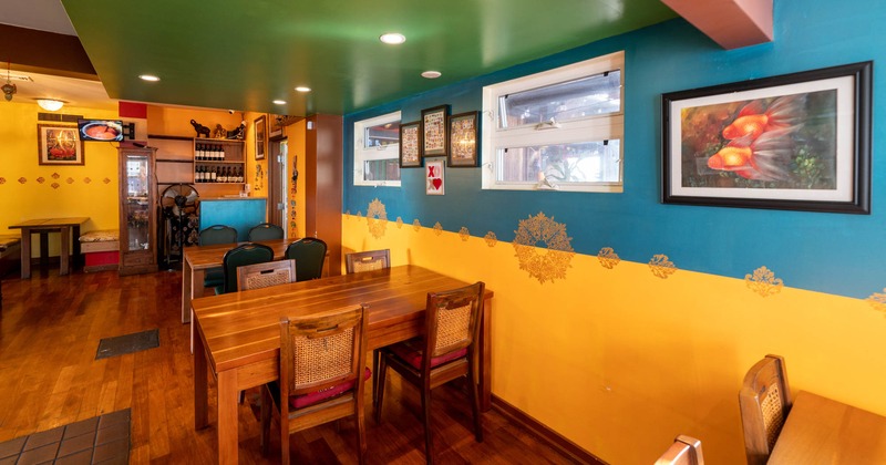 Interior dining area