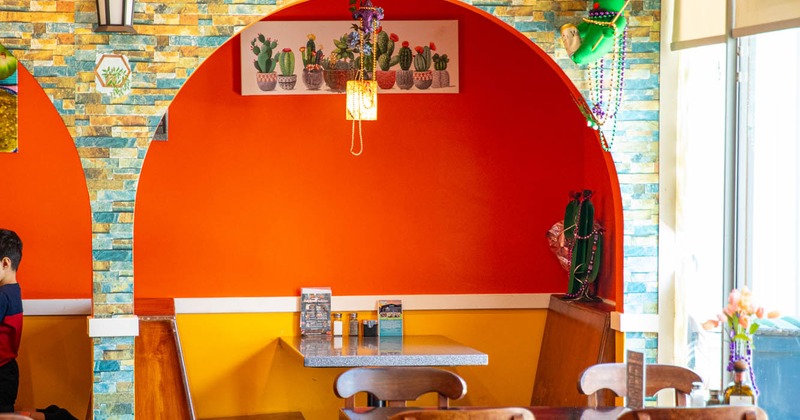 Interior seating area