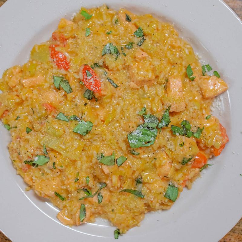 Salmon Risoto photo