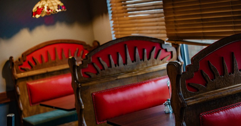 Interior seating area