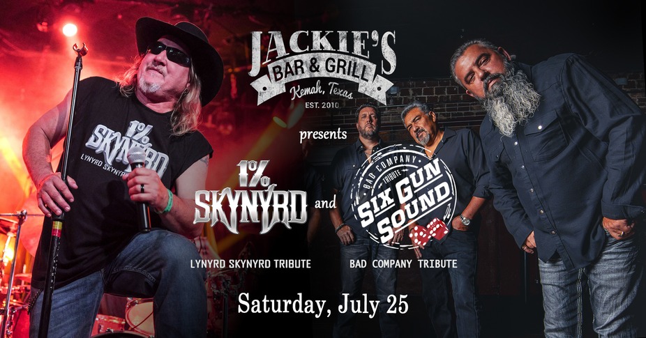 Lynyrd Skynyrd and Bad Company Tributes: 1% Skynyrd & Six Gun Sound event photo