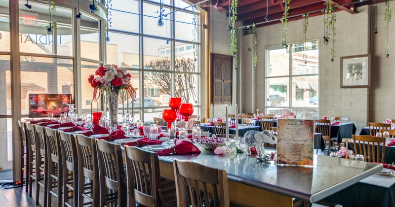 Interior, seating area