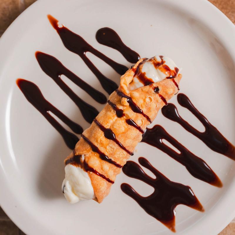 Chocolate or Plain Covered Canoli photo