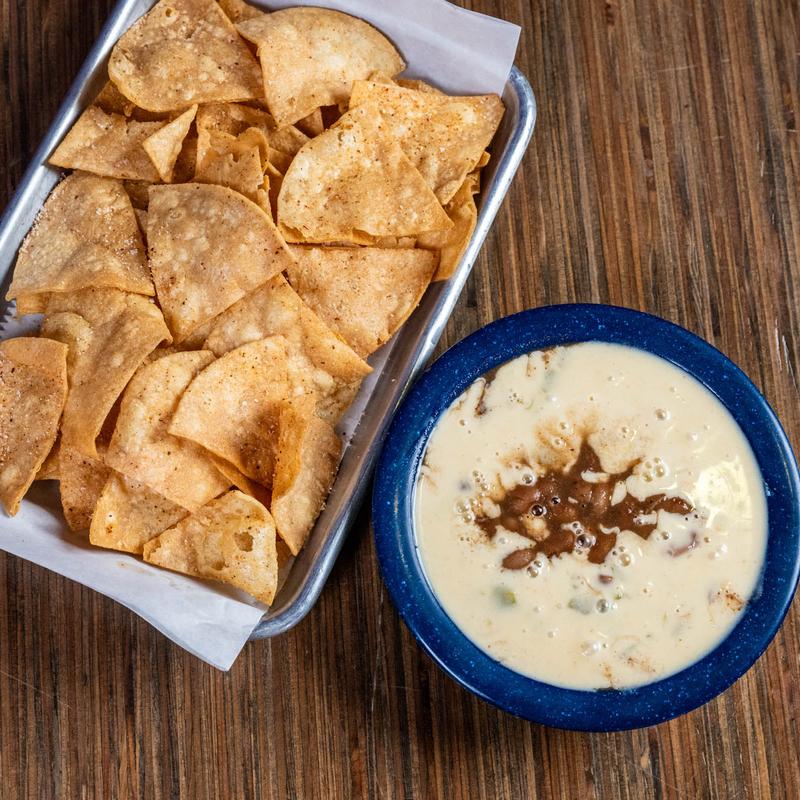 Chips & Cheesy Black Bean Dip photo