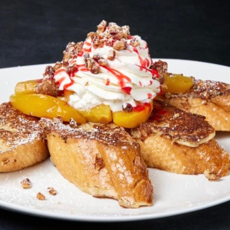 Peach Melba French Toast photo