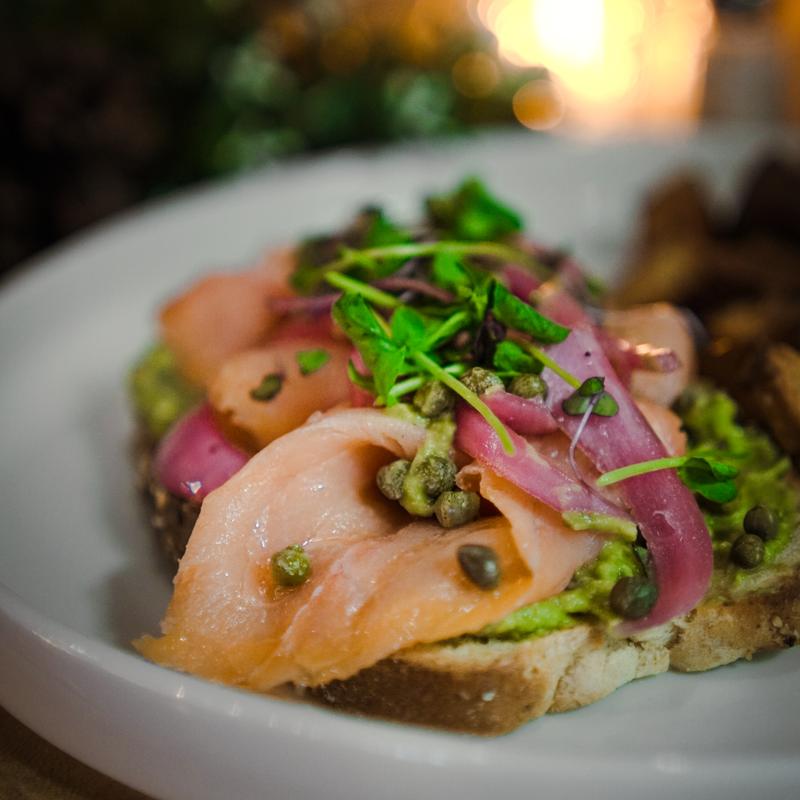 Smoked Salmon Toast photo