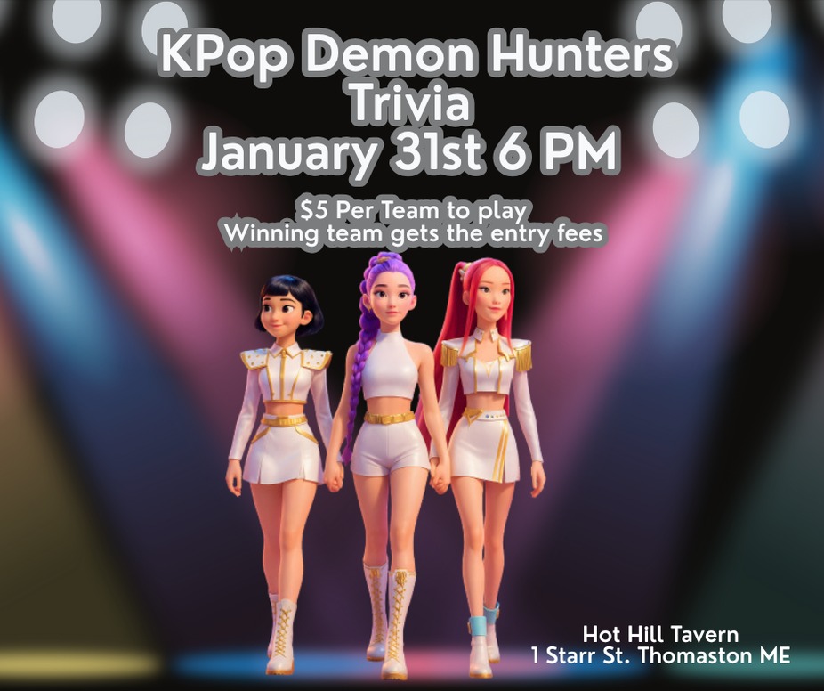 KPOP Demon Hunters Trivia event photo