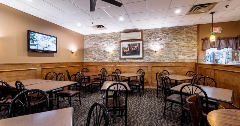 Interior, dining space