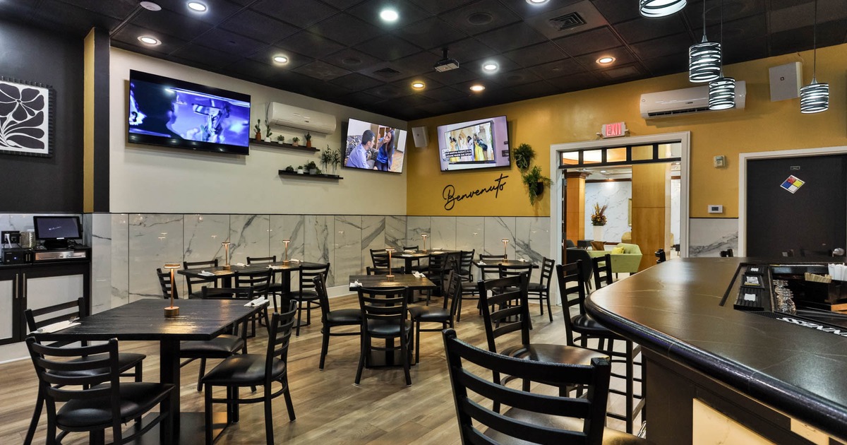 Interior seating area