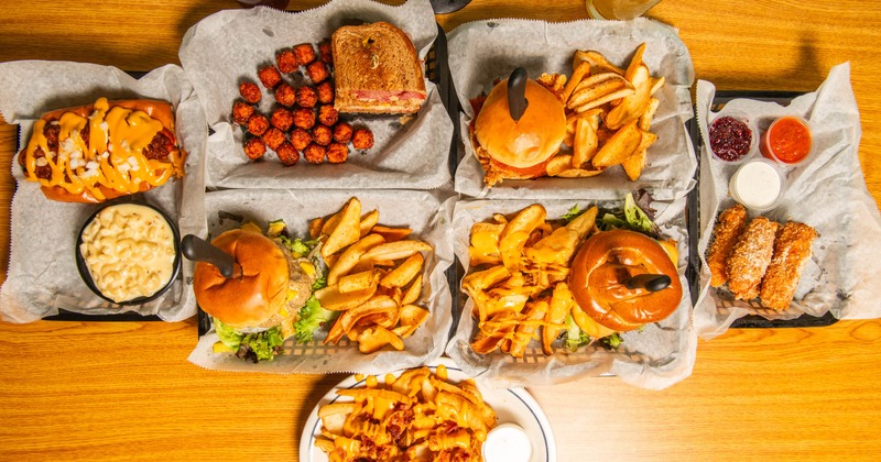 Group photo of food