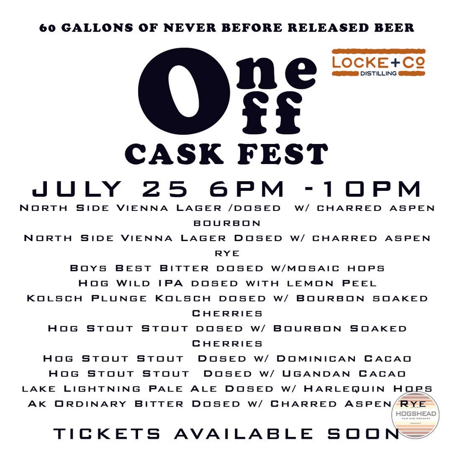 ONE OFF CASK FEST event photo