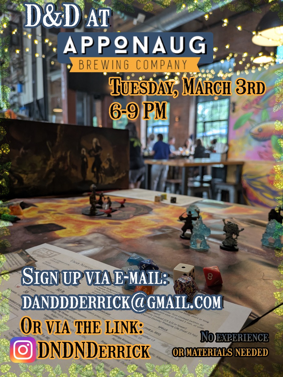 D&D with Derrick event photo