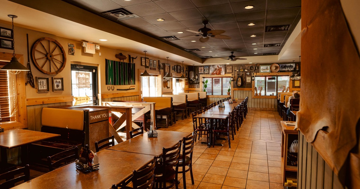 Interior seating area