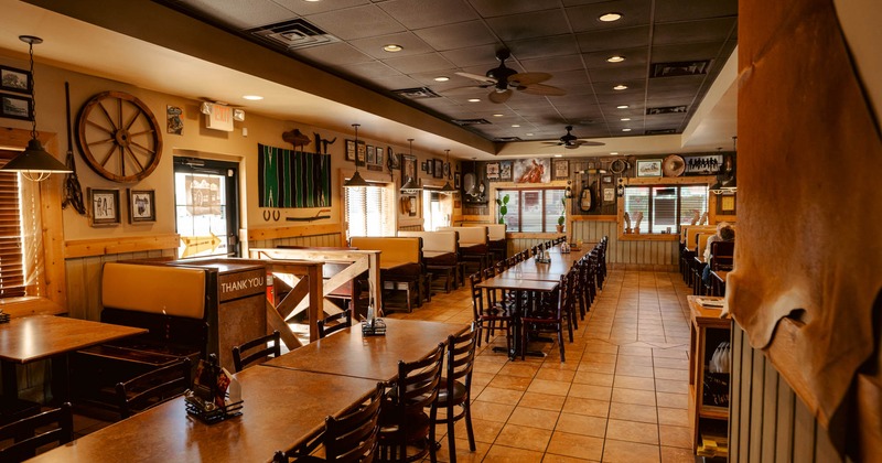 Interior seating area