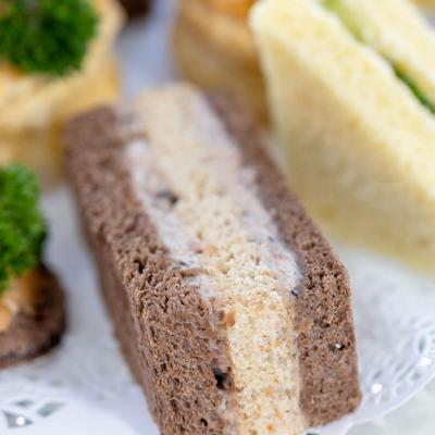 English tea sandwich.
