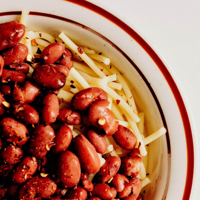 BEANS & SPAGHETTI ONLY BOWL photo