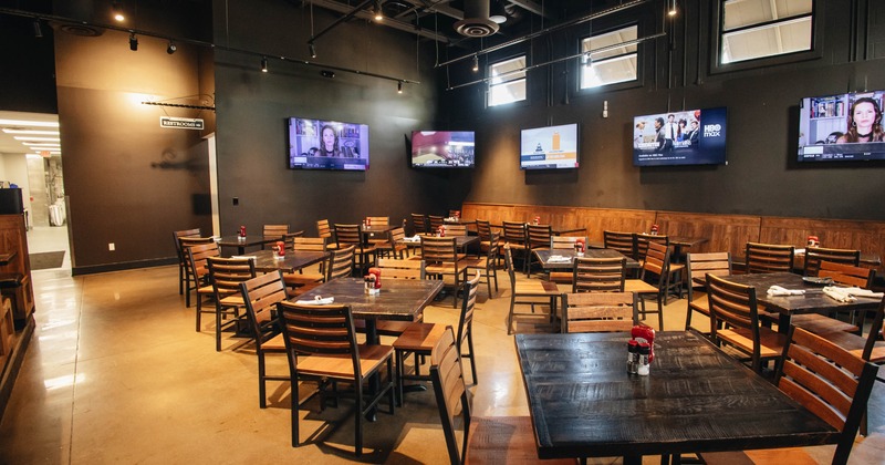 Interior, dining area