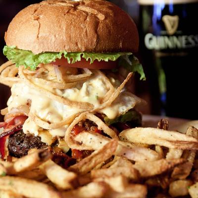 Black & Bleu Burger.