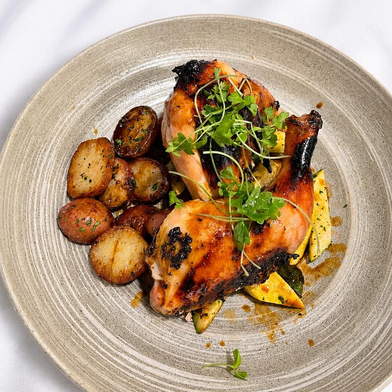 Herbed-Roasted Half Chicken photo