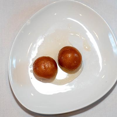 Gulab Jamun deep fried cheese balls