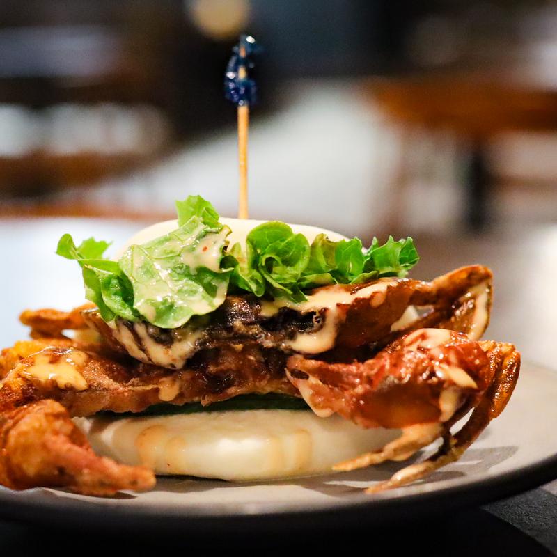 Soft Shell Crab Bun photo